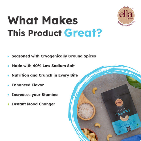 Ella Foods Salted Cashews